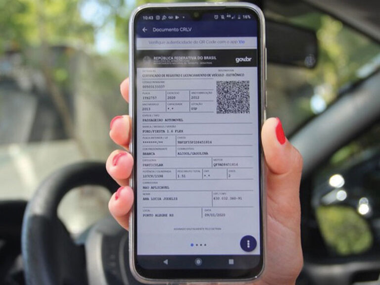Detran SP oferece documento de licenciamento do veículo 100 digital